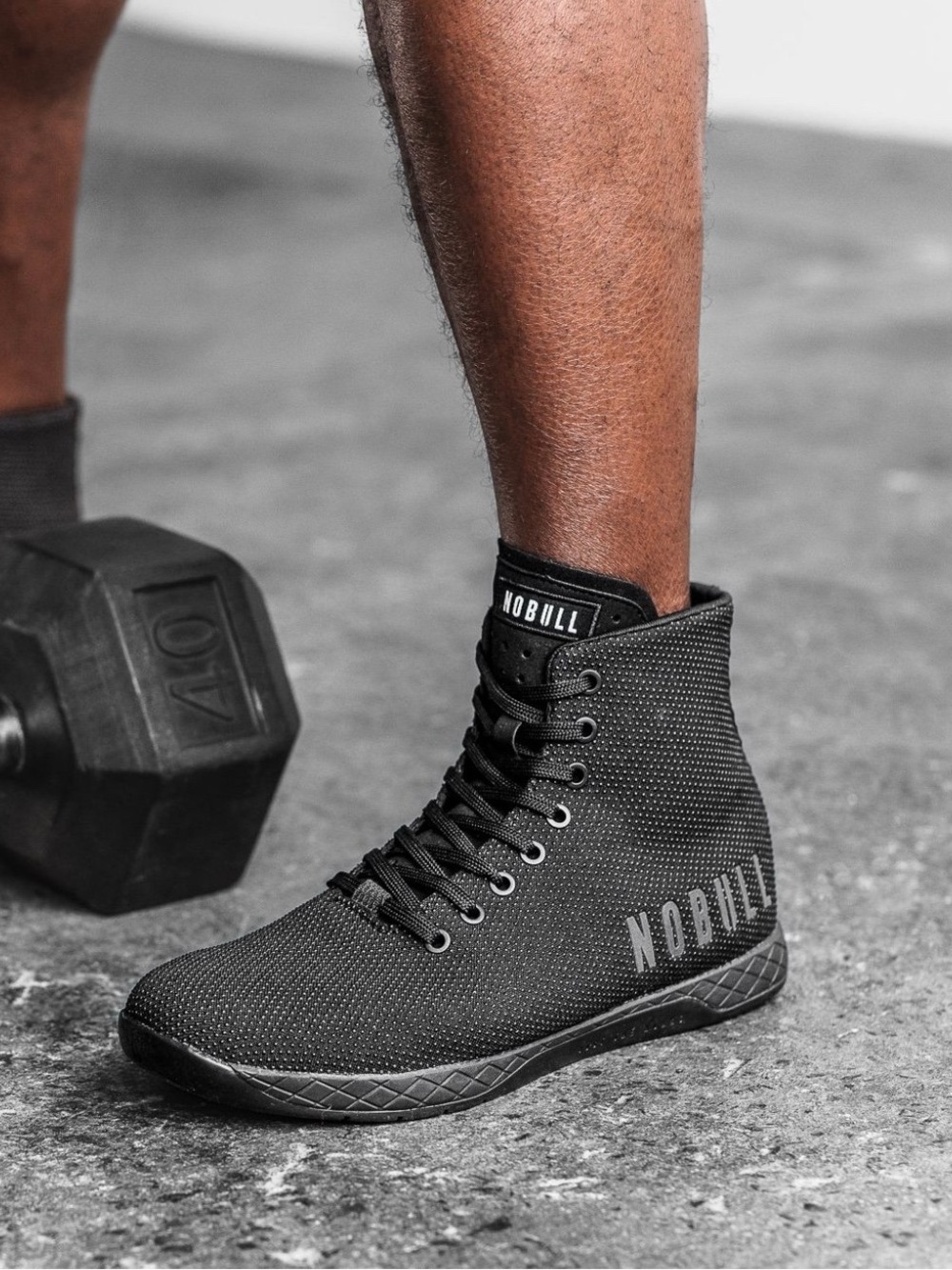 NOBULL Men's Black Athletic Training Shoes